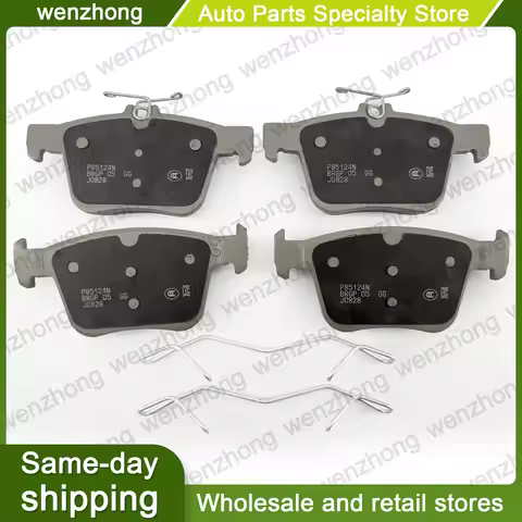 4pcs P85124N Rear Brake pad set Disc brakes 3QD 698 451 A  Thickness 16mm For A3 S3 Q3 TT 3QD698451A
