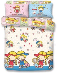 1200針全棉活性印花床品套裝 - Patty & Jimmy (雙人)