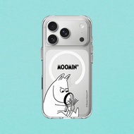 Clear MagSafe兼容 透明磁吸手機殼∣姆明Moomin/頭髮分岔了嗎?