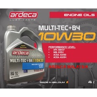 Ardeca Multi-Tec+ B4 10W30 Semi Synthetic Engine Oil (4L)