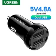 UGREEN Car Charger Adapter 4.8A- 12V USB Car Charger