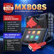 Autel Scanner MaxiCheck MX808S, 2026 US Ver. of MaxiCOM MK808S/ MK808Z, Bidirectional 11OS as MX900 