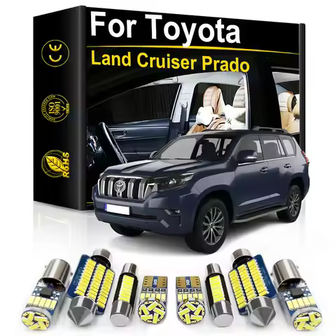 For Toyota Land Cruiser Prado FJ Cruiser 70 80 90 100 120 150 200 Accessories Car Interior LED Light