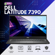 Laptop Premium Dell Latitude 7390 i7 GEN 8 คีย์บอร์ดมีไฟ โน๊ตบุ๊ค แล็ปท็อป มือสอง พร้อมใช้ ถูกที่สุด