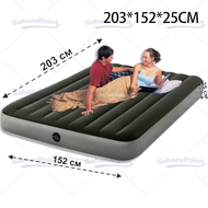 Kasur Angin Queen Size kasur portable Travelling Kasur Tiup Biru Kasur Angin Double/Matras Kasur Ang