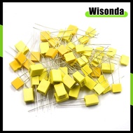 10Pcs Corrective Capacitor 100V 102J 103J 104J 105J 222J 223J 224J 474J Polyester Film Capacitor