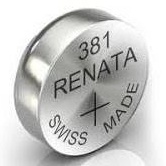 Renata 381 SR1120SW Button Cell - Swiss Made Battery
