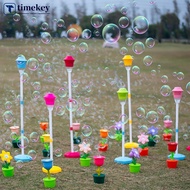 TIMEKEY Lamp Soap Bubbles Machine Automatic Bubble Creative Bubble Toys Blower Maker Weeding Birthda