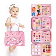 Toddler Busy Board - Toddler Sensory Montessori Toys for 1 2 3 Year Old Boys Girls, Busy Board for T