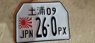 AKSESORIS PLAT NOMOR MOTOR JEPANG BISA CUSTOM/REQUEST