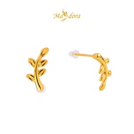 MASDORA 999 Gold Earring Earrings Emas - Golden Leafy (EMAS 999/24K)