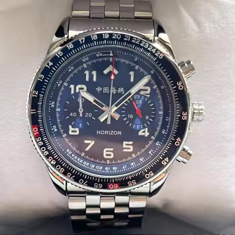 2026 New Fashionable Business Men's Watch 1963 Pilot Watch 42mm Waterproof Vintage Classic Quartz Ch