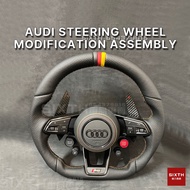audi audi Steering Wheel Assembly Modified D-Type Steering Wheel Racing Steering Wheel A4A5A6A7A8S4S5S7Q3Q5Q7Q8