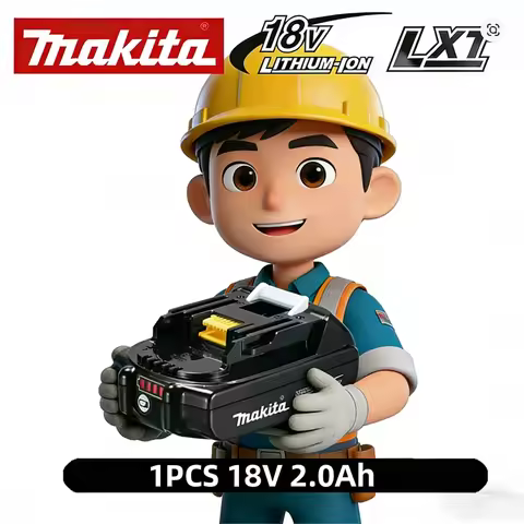 Genuine Makita 18V 9Ah 6Ah 5Ah 2Ah Rechargeable Battery Makita Power Tools Li-ion Replacement 18v Ba