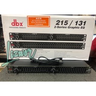 dbx 215/215s Dual Channel 15-Band Equalizer/tested before ship out equalizer amplifier