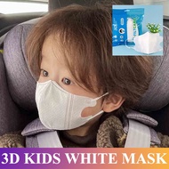 【Face mask】Ready 50pcs Children Mask Kid White Mask 3D Mask Color Rope Mask Baby MASK