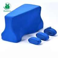 [Kesoto] Hip Abduction Pillow Wedge Pillows Joints with Strap Support Abduction Wedge Hip Replacemen