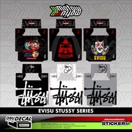 MOTORCYCLE ON BOARD UNIT / OBU DECAL / EVISU STUSSY SERIES