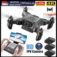 Mini Drone RC V2 with HD4K RTF WIFI FPV Aerial Photography Foldable Quadcopter with VR Remote Contro