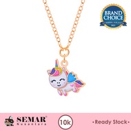 Kalung Emas Anak Baby Colour Little Unicorn Gold 10K Semar Nusantara