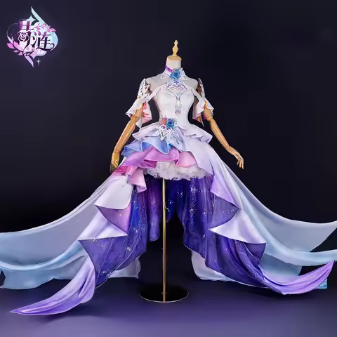 Game Honkai:Star Rail Cyrene Cosplay Costume New Form Cyrene Dress for Women Halloween Carnival Eleg
