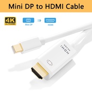 Mini Display Port DP to HDMI Cable Adapter 1.8M 4K