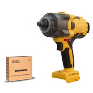 Kunci Pas Elektrik Torsi Tinggi 2600NM Alat Listrik Genggam 588VF Baterai 1/2 Inci Tanpa Kabel