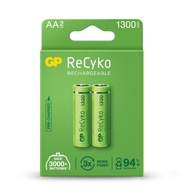 GP Recyko AA 2pcs 1300mAh Rechargeable Battery