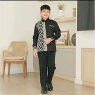 [READY STOCK] ZUDEVA-SHASYA Set couple Tenun  Setelan Batik Kondangan Keluarga Lebaran Gamis Wanita 