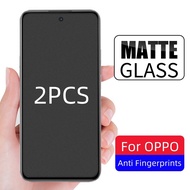 2PCS Matte Tempered Glass for OPPO Reno 15 15F 5G 14 14F 13 13F 12F 11F 8T 4G 8Z 7Z 6Z 4Z 3 4 5 6 7 