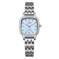GEDI 13038 Simple Trendy Quartz Watch Steel Band Classy Ladies Watch (Original Watch Box)