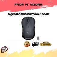 Logitech M220 Wireless Mouse, Silent Buttons, 2.4 GHz with USB Mini Receiver