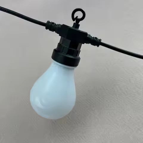 DC12V(0.72W)DC24V(1.44W)/pixel addressable RGB full color WS2811 globe type pixel light;IP67;30 pixe