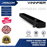 Vinnfier VF Hyperbar 3000 Portable All-In-One Soundbar Speaker (Bluetooth / USB Drive / 8K HDMI / Au