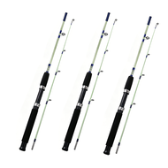 Spinning Fishing Rod for Peacock Bass & Wolf Fish, 2.10m, 45-65lbs