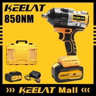 KEELAT 850N.m High Torque Brushless Impact Wrench Cordless Impact Wrench Driver Electric Wrench Impa