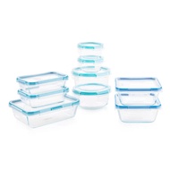 Snapware Glass Storage Box With Lid 18-Piece Set Fresh-Keeping 1103106