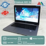 ready Laptop HP Elitebook 820 G4 i5 gen7 RAM 8GB SSD 256GB 12,5 inch