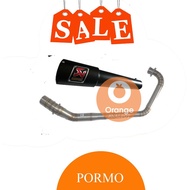 Akrapovic GP Glass Black Fullcacing Racingknalpot Yamaha R15 V3 2017 old R15/ Xabre/
