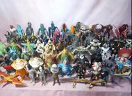 奧特曼 鹹蛋超人 咸蛋超人 怪獸 膠公仔 紅王 巴魯坦星人 食錢獸 巴魯坦星人 奧特曼  約17cm高 80、90年代中國制 日本製