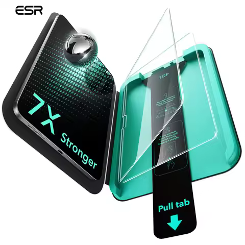 ESR 2 Pack Armorite Screen Protector for iPad Air 13/11 M3/M2 (2025/2024) Tempered Glass Film for iP