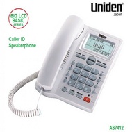 Uniden AS7412 Big LCD Basic Series Corded Telephone