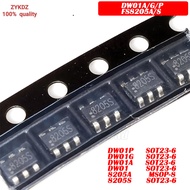 20PCS New DW01P DW01G DW01A DW01 FS8205S 8205S SOT23-6 FS8205A 8205A MSOP-8 Lithium battery protecti