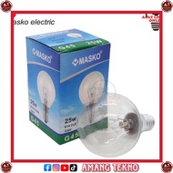 G45 E14 15W 15 W 25W 25 W CLEAR MASKO LAMP - 15 Watt