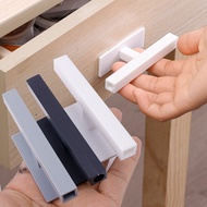 2Pcs Self Adhesive Door Handles Punch-free Kitchen Cabinet Bedroom Wardrobe Pulls Furniture Hardware Door Knobs Drawer Handle