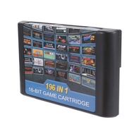 196 in 1 Multi Games Cartridge Batter Than 112 in 1 and 126 in 1 for Sega Mega Drive for PAL and NTS