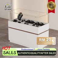 Glass Display Cabinet Jewelry Counter Phone Sample Display Jewelry Mall Exhibition Customized Cosmet