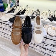 [PHOTO SHOES] Qc leather cross-strap doll SHOES Fullbox