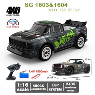 TERBARU Mobil Mainan RC Anak, Mobil RC 1:16 4WD SG1603 1604 2.4G Drift