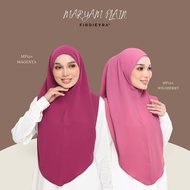 Maryam Plain - Tudung Sarung / Tudung Instant / Slip-on Tudung / Instant Hijab / Tudung Labuh